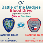 Colleyville to host Battle of the Badges Blood Drive in October