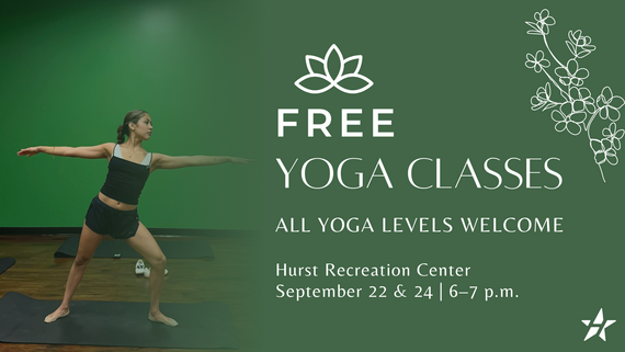 Free Yoga Classes Coming to Hurst Recreation Center