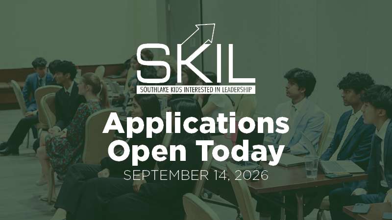 Southlake High School Juniors Can Apply for S.K.I.L. Through Oct. 2