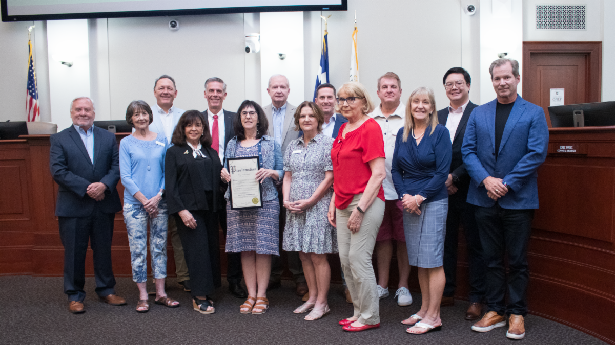 Southlake Council Recognizes APEX Arts League for 20 Years