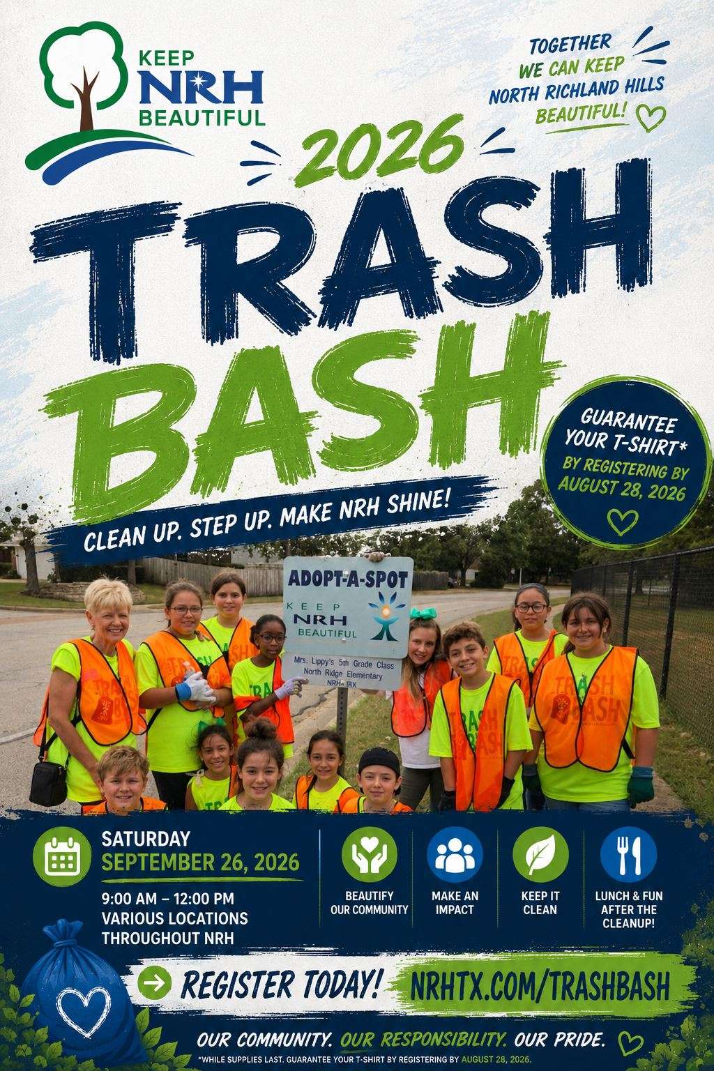 2026 Keep NRH Beautiful Trash Bash