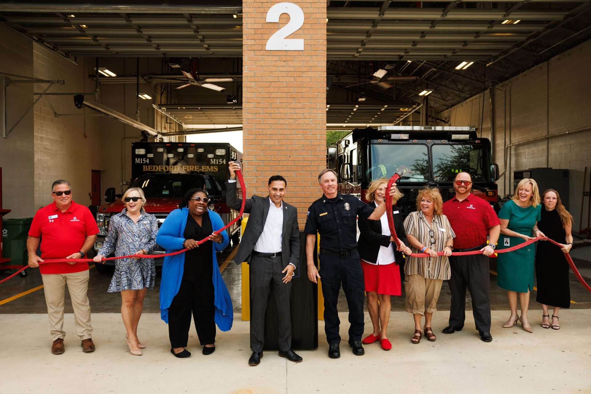 Bedford Rededicates Fire Station 2 After Renovations