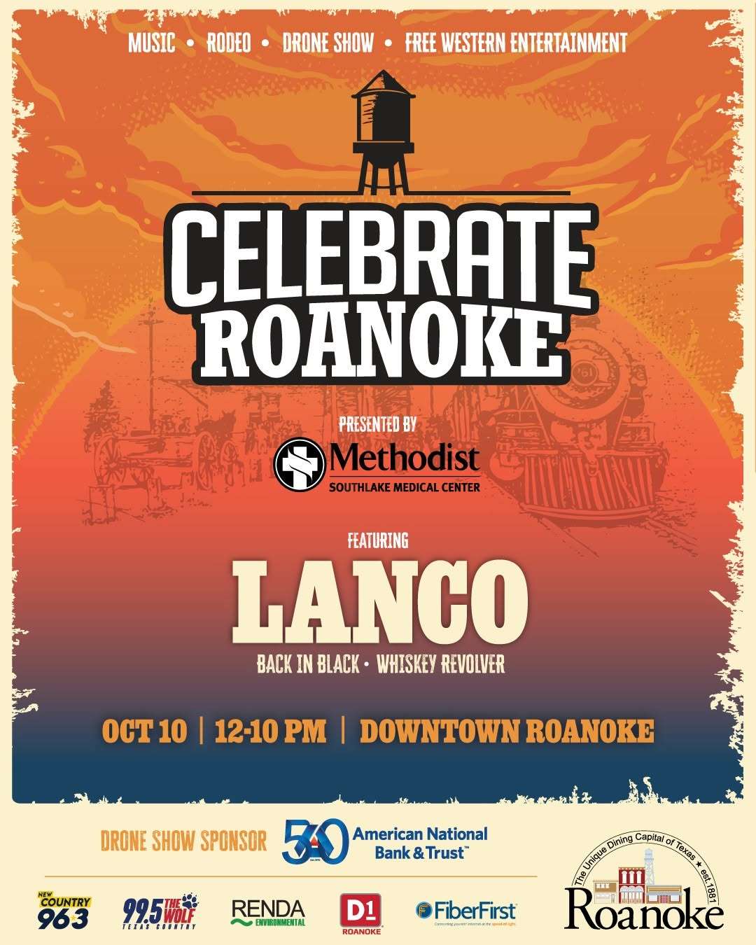 Celebrate Roanoke returns Saturday with music, rodeo and drone show