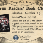 Grim Readers' Book Club to Meet Oct. 19 at Watauga Public Library