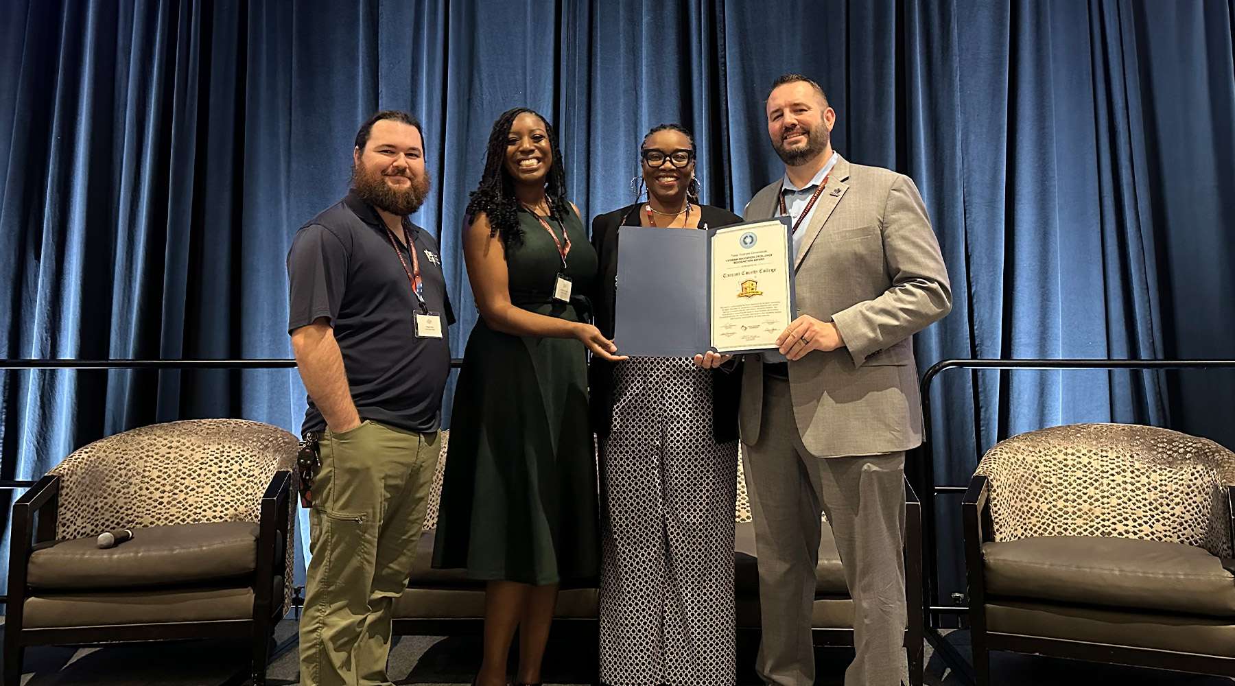 Tarrant County College earns third consecutive Gold award for military student services
