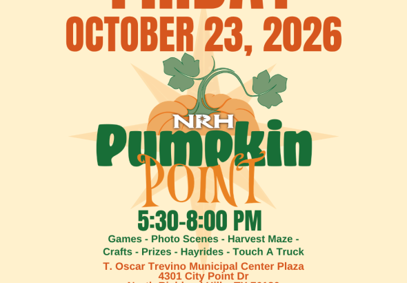 NRH Pumpkin Point Fall Festival Set for Oct. 23