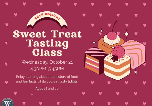 Watauga Library to Host Sweet Treat Tasting Class for Adults