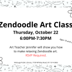Watauga Library to Host Zendoodle Art Class for Adults
