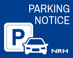 NRH City Hall Voters Asked to Use West Lot Friday