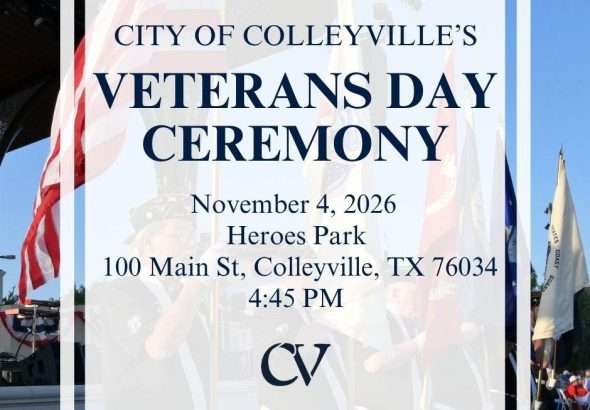 Colleyville Plans Veterans Day Ceremony at Heroes Park